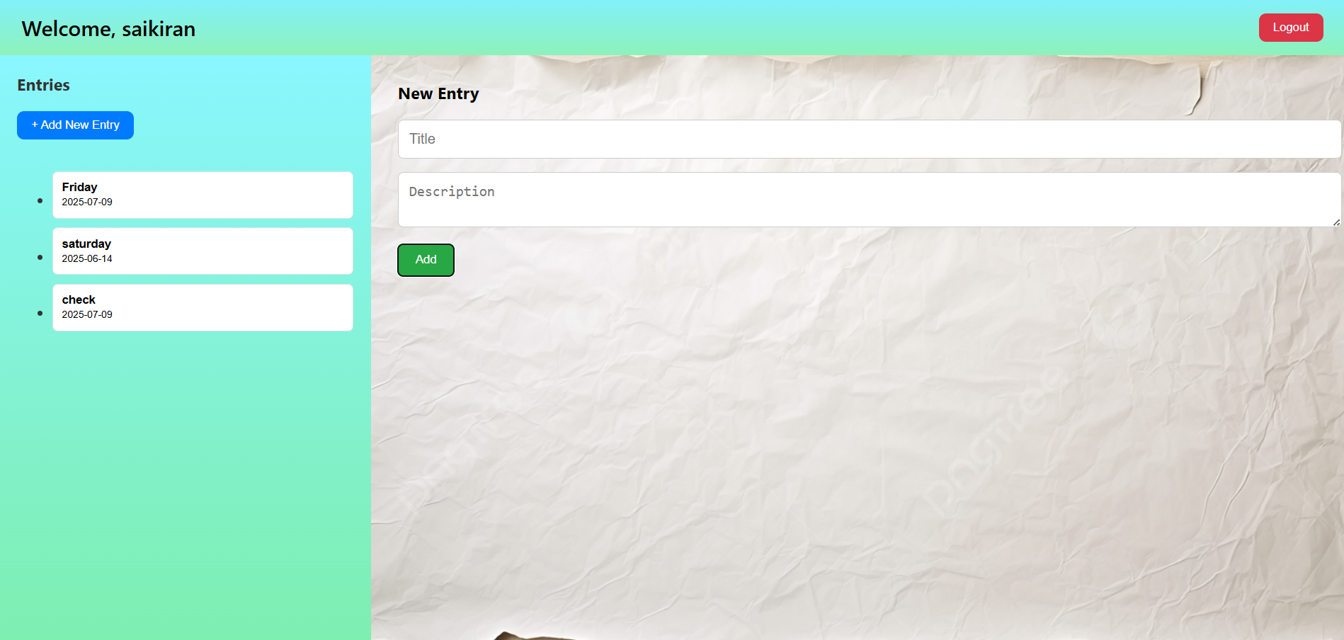 Project Screenshot